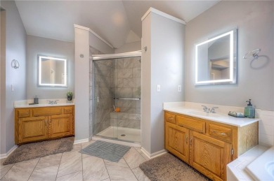 Tucked away on a peaceful cul-de-sac in the desirable Amber on Overland Park Golf Club in Kansas - for sale on GolfHomes.com, golf home, golf lot