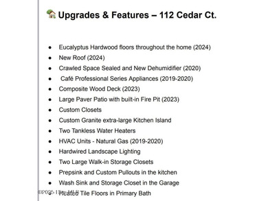 112 Cedar Court - Elegant Full Brick Home in the Prestigious on River Landing Golf Course in North Carolina - for sale on GolfHomes.com, golf home, golf lot
