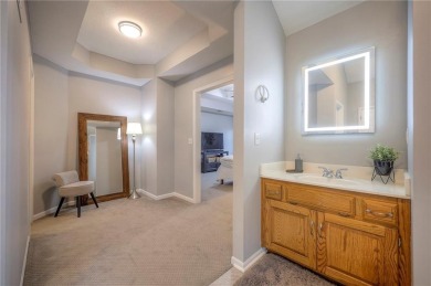Tucked away on a peaceful cul-de-sac in the desirable Amber on Overland Park Golf Club in Kansas - for sale on GolfHomes.com, golf home, golf lot