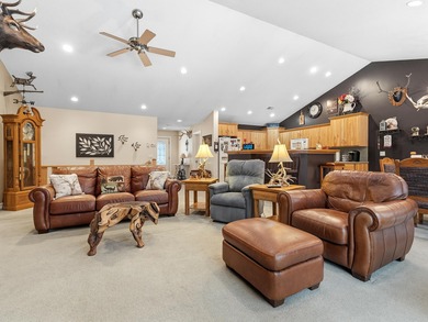 Welcome to this beautifully crafted riverfront home along the on Thunder Bay Golf Resort in Michigan - for sale on GolfHomes.com, golf home, golf lot