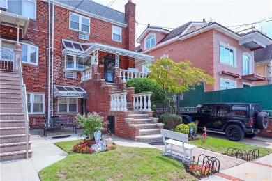 Rare-Find Semi-Detached Two-Family Brick House with a Private on Dyker Beach Golf Course in New York - for sale on GolfHomes.com, golf home, golf lot