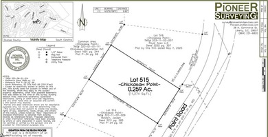 Nestled in the tranquil foothills of the Blue Ridge Mountains on The Trail At Chickasaw Pointe in South Carolina - for sale on GolfHomes.com, golf home, golf lot