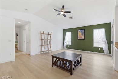 Move-in ready corner-unit condo in the guard-gated Painted on Painted Desert Golf Club in Nevada - for sale on GolfHomes.com, golf home, golf lot