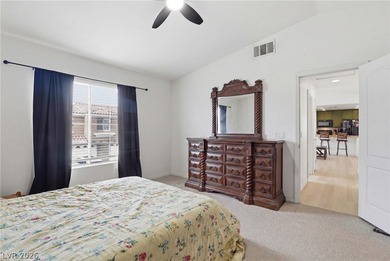 Move-in ready corner-unit condo in the guard-gated Painted on Painted Desert Golf Club in Nevada - for sale on GolfHomes.com, golf home, golf lot