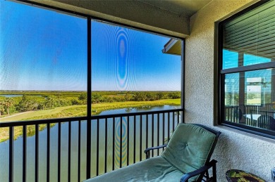 YOU CAN SEE FOR MILES from this TOP FLOOR, TURNKEY residence in on River Strand Golf and Country Club At Heritage Harbour  in Florida - for sale on GolfHomes.com, golf home, golf lot