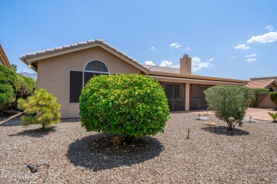 Nestled in SaddleBrooke, located in the Catalina foothills just on Saddlebrooke Golf Course in Arizona - for sale on GolfHomes.com, golf home, golf lot