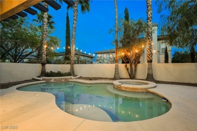 Nestled in a prestigious guard-gated community, this stunning on TPC Las Vegas in Nevada - for sale on GolfHomes.com, golf home, golf lot