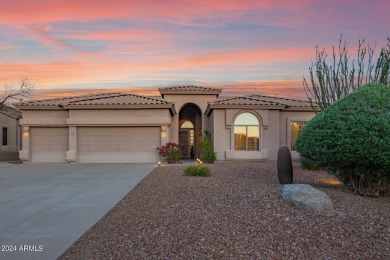 Simply elegant, single story, open concept 3-bedroom plus office on Las Sendas Golf Club in Arizona - for sale on GolfHomes.com, golf home, golf lot