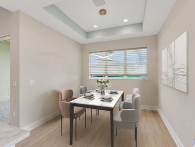 WOW! Newer home on the lake and under $500,000! This 2021 on Oak Harbor Country Club in Florida - for sale on GolfHomes.com, golf home, golf lot