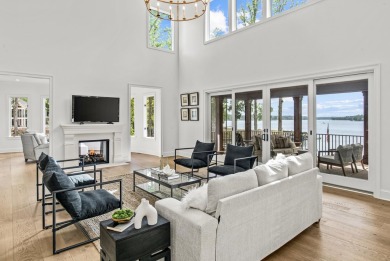 OUTSTANDING PANORAMIC VIEWS - 6BR/6.5BA LAKEFRONT HOME IN on Great Waters Course At Reynolds Plantation in Georgia - for sale on GolfHomes.com, golf home, golf lot