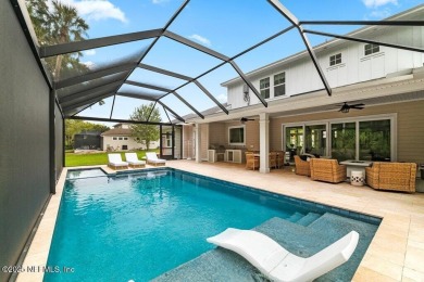 Nestled in the heart of Ponte Vedra Beach, this luxury residence on Plantation at Ponte Vedra in Florida - for sale on GolfHomes.com, golf home, golf lot