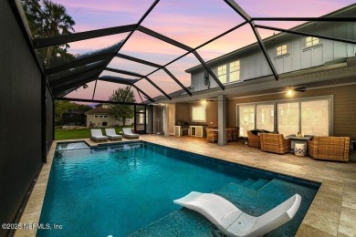 Nestled in the heart of Ponte Vedra Beach, this luxury residence on Plantation at Ponte Vedra in Florida - for sale on GolfHomes.com, golf home, golf lot