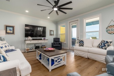 Fall in love with this gorgeous beach house situated on on Isle Dauphine Club Golf Course in Alabama - for sale on GolfHomes.com, golf home, golf lot