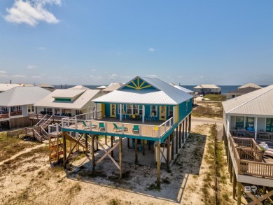 Fall in love with this gorgeous beach house situated on on Isle Dauphine Club Golf Course in Alabama - for sale on GolfHomes.com, golf home, golf lot