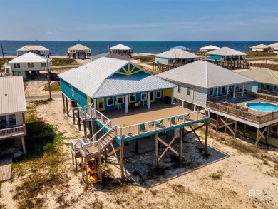 Fall in love with this gorgeous beach house situated on on Isle Dauphine Club Golf Course in Alabama - for sale on GolfHomes.com, golf home, golf lot