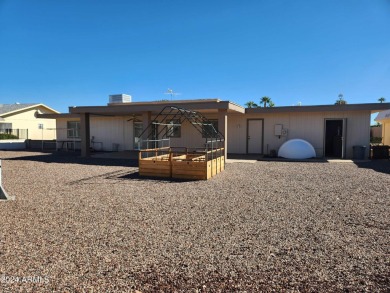 Discover the charm and potential of this exceptional 2-bedroom on PalmBrook Country Club in Arizona - for sale on GolfHomes.com, golf home, golf lot