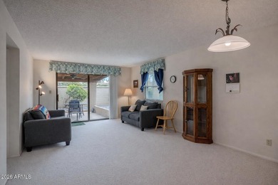 Located in the gated 55+ community of Fountain of the Sun, this on Fountain of the Sun Country Club in Arizona - for sale on GolfHomes.com, golf home, golf lot