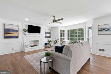 Welcome to this beautifully updated luxurious 4-bedroom, 3 on Brookstone Golf and Country Club in Georgia - for sale on GolfHomes.com, golf home, golf lot