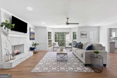Welcome to this beautifully updated luxurious 4-bedroom, 3 on Brookstone Golf and Country Club in Georgia - for sale on GolfHomes.com, golf home, golf lot