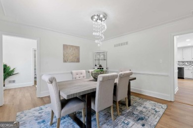 Welcome to this beautifully updated luxurious 4-bedroom, 3 on Brookstone Golf and Country Club in Georgia - for sale on GolfHomes.com, golf home, golf lot