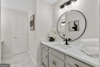 Welcome to this beautifully updated luxurious 4-bedroom, 3 on Brookstone Golf and Country Club in Georgia - for sale on GolfHomes.com, golf home, golf lot