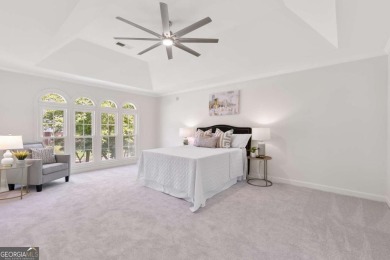 Welcome to this beautifully updated luxurious 4-bedroom, 3 on Brookstone Golf and Country Club in Georgia - for sale on GolfHomes.com, golf home, golf lot