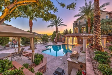 Exquisite luxury in Lake Las Vegas.  No exterior maintenance on Reflection Bay Golf Club in Nevada - for sale on GolfHomes.com, golf home, golf lot