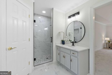 Welcome to this beautifully updated luxurious 4-bedroom, 3 on Brookstone Golf and Country Club in Georgia - for sale on GolfHomes.com, golf home, golf lot