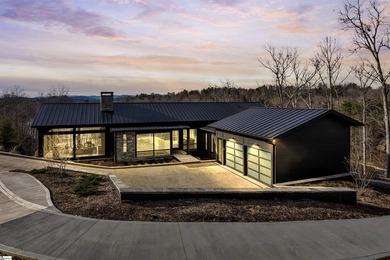Lake & mountain views set the tone for this exceptional newly on The Reserve At Lake Keowee in South Carolina - for sale on GolfHomes.com, golf home, golf lot