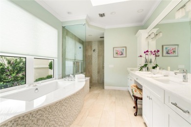 West Indies-inspired 3BR/3.5BA estate on .62 acres overlooking on Orchid Island Golf and Beach Club in Florida - for sale on GolfHomes.com, golf home, golf lot