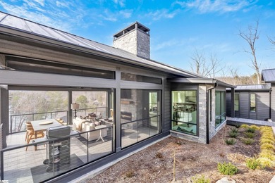 Lake & mountain views set the tone for this exceptional newly on The Reserve At Lake Keowee in South Carolina - for sale on GolfHomes.com, golf home, golf lot