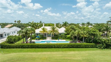 West Indies-inspired 3BR/3.5BA estate on .62 acres overlooking on Orchid Island Golf and Beach Club in Florida - for sale on GolfHomes.com, golf home, golf lot