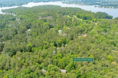 Nestled just off a cul-de-sac on this wooded lot in Reynolds on Reynolds Lake Oconee - The Oconee in Georgia - for sale on GolfHomes.com, golf home, golf lot