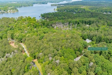 Nestled just off a cul-de-sac on this wooded lot in Reynolds on Reynolds Lake Oconee - The Oconee in Georgia - for sale on GolfHomes.com, golf home, golf lot