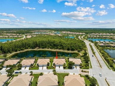 Check out this lovely VILLA with a VIEW in Pelican Preserve - on Pelican Preserve Golf Club in Florida - for sale on GolfHomes.com, golf home, golf lot