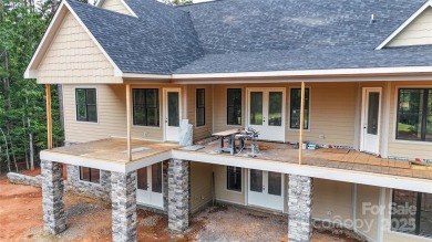 New Construction home in Tillery Tradition located overlooking on The Tillery Tradition Country Club in North Carolina - for sale on GolfHomes.com, golf home, golf lot