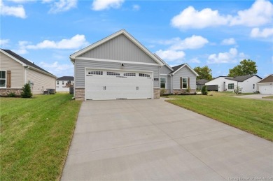 Introducing The *ALLEN* Plan in ASB's newest development of on Covered Bridge Golf Club in Indiana - for sale on GolfHomes.com, golf home, golf lot