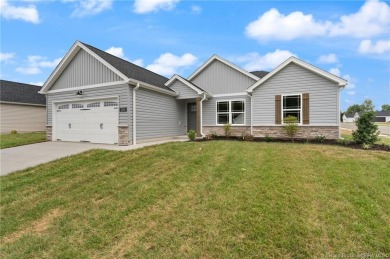 Introducing The *ALLEN* Plan in ASB's newest development of on Covered Bridge Golf Club in Indiana - for sale on GolfHomes.com, golf home, golf lot