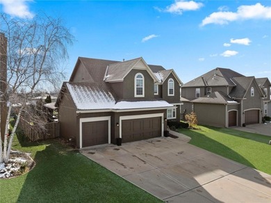Welcome to this beautiful 2-story home in the highly desirable on Falcon Lakes Golf Course in Kansas - for sale on GolfHomes.com, golf home, golf lot
