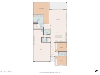 Located on a premium homesite with no backyard neighbors, this on Poston Butte Golf Club in Arizona - for sale on GolfHomes.com, golf home, golf lot