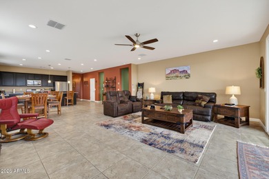 Located on a premium homesite with no backyard neighbors, this on Poston Butte Golf Club in Arizona - for sale on GolfHomes.com, golf home, golf lot