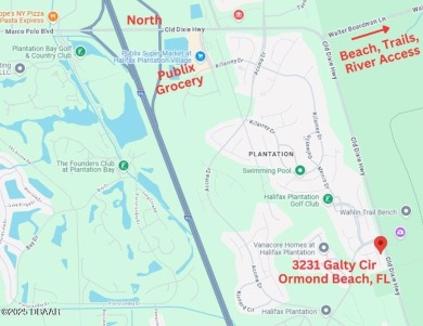 Great Price Reduction! Great home among the Oaks. Wonderful two on Halifax Plantation Golf Club in Florida - for sale on GolfHomes.com, golf home, golf lot