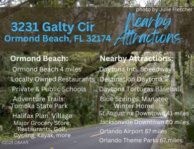 Great Price Reduction! Great home among the Oaks. Wonderful two on Halifax Plantation Golf Club in Florida - for sale on GolfHomes.com, golf home, golf lot