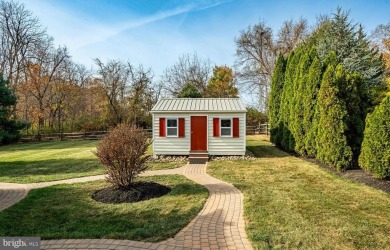 This exquisite 5-bedroom home seamlessly blends luxury and on Kimberton Golf Club in Pennsylvania - for sale on GolfHomes.com, golf home, golf lot