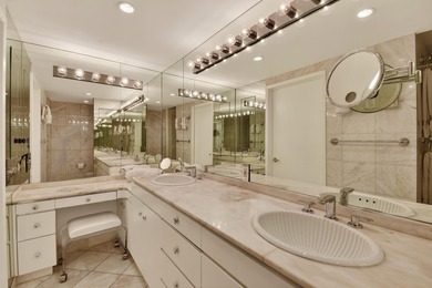 Gorgeous Intracoastal and ocean views from the eighth floor of on Palm Beach Par-3 Golf Course in Florida - for sale on GolfHomes.com, golf home, golf lot