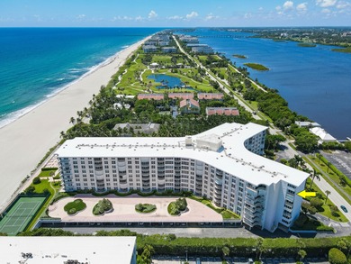 Gorgeous Intracoastal and ocean views from the eighth floor of on Palm Beach Par-3 Golf Course in Florida - for sale on GolfHomes.com, golf home, golf lot
