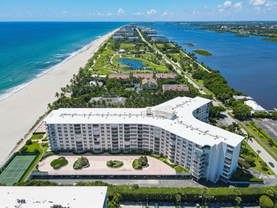 Gorgeous Intracoastal and ocean views from the eighth floor of on Palm Beach Par-3 Golf Course in Florida - for sale on GolfHomes.com, golf home, golf lot