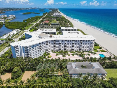 Gorgeous Intracoastal and ocean views from the eighth floor of on Palm Beach Par-3 Golf Course in Florida - for sale on GolfHomes.com, golf home, golf lot