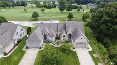 This is a rare find.  2102 square foot one story villa over on Carrington Golf Club in Michigan - for sale on GolfHomes.com, golf home, golf lot