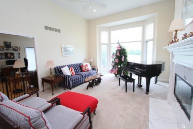 This is a rare find.  2102 square foot one story villa over on Carrington Golf Club in Michigan - for sale on GolfHomes.com, golf home, golf lot